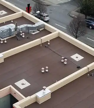 Commercial office roofing project in Richmond, British Columbia